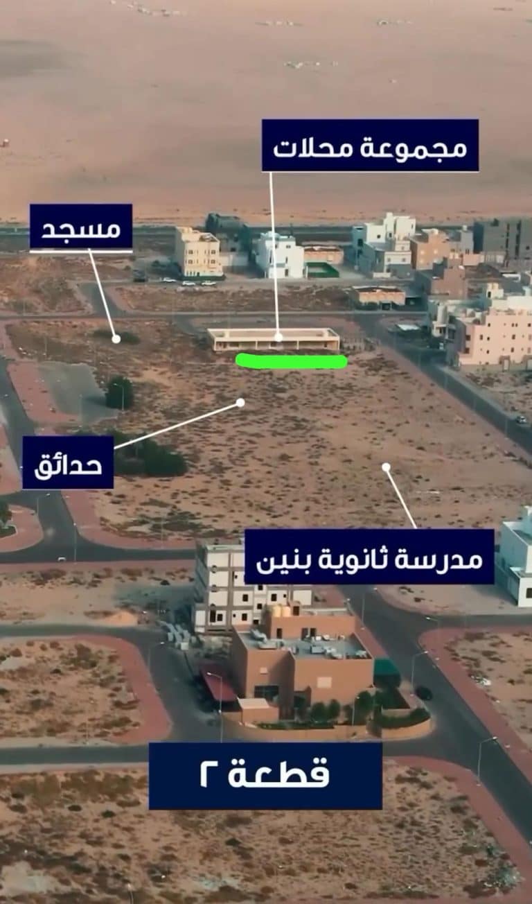 للبيع محل في الخيران السكني