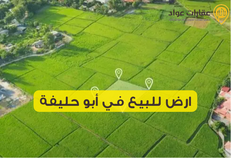 ارض للبيع في أبو حليفة بمساحة واسعة وسعر مميز
